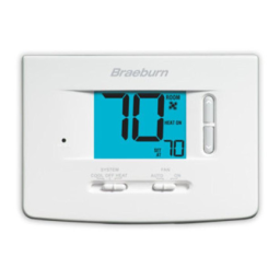 Braeburn 500C Builder Mechanical Thermostat - Celsius Manuel utilisateur | Fixfr