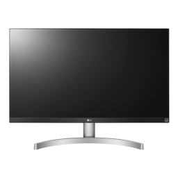 LG 27UL600-W Manuel du propriétaire | Fixfr