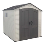 Lifetime 60042 7 Ft. x 7 Ft. Outdoor Storage Shed Manuel du propri&eacute;taire