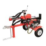 King Canada KCG-26LS 26 TON HORIZONTAL/VERTICAL 6.5 HP GAS LOG SPLITTER Manuel utilisateur