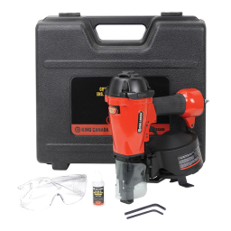 King Canada 8245RN COIL ROOFING NAILER KIT Manuel utilisateur | Fixfr