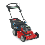 Toro Electric Lawnmower Walk Behind Mower Manuel utilisateur