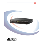 Alden ALD-13335 - TNTSAT Premiosat HD-W2 CC Manuel utilisateur