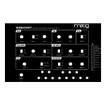 Moog Werkstatt-01 Blank Patchsheets Manuel utilisateur