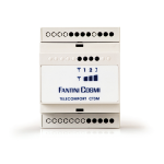 Fantini Cosmi Telecomfort CT3MA GSM remote control Mode d'emploi
