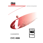 Faure CVC4086W Manuel utilisateur