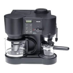 Krups 865 - CafePresso 10 Manuel utilisateur | Fixfr