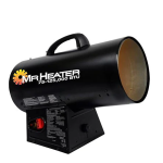 Mr. Heater 125,000 BTU Forced Air Propane Portable Heater Manuel utilisateur