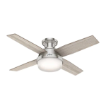 Manuel du ventilateur de plafond Hunter + IA