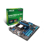 Asus M4A785D-M PRO Motherboard Manuel utilisateur