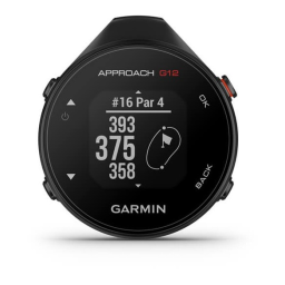 Garmin Approach G12 Manuel utilisateur | Fixfr