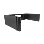 DeLOCK 43376 19&Prime; Wall Mount Rack 2U foldable black Fiche technique