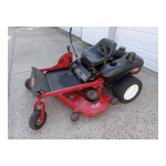 Toro 19-52ZX TimeCutter ZX Riding Mower Riding Product Manuel utilisateur