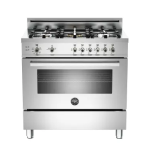 Bertazzoni PRO365GASX 36 5-Burner, Gas Oven Installation manuel