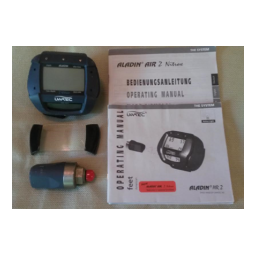 SCUBAPRO-UWATEC ALADIN AIR Z Manuel utilisateur | Fixfr