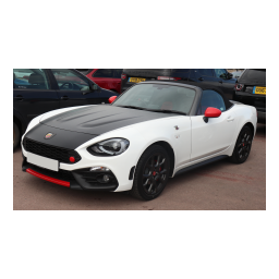 Fiat 124 Spider 2016 Manuel du propriétaire | Fixfr