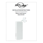 SkyLink WA-MTL Water Leak Sensor Manuel utilisateur