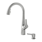 American Standard 9129301.075 Kerris Pull Down Kitchen Faucet Manuel utilisateur