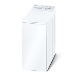 Bosch WOR16155OE Washing machine Manuel utilisateur