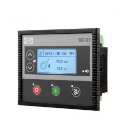 Deif SGC 120-121 Single genset controller Manuel utilisateur | Fixfr