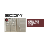 ZOOM 606: Mode d'emploi + Chat IA &amp; PDF