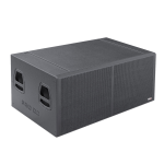 the box pro A 218 LA Subwoofer Mode d'emploi