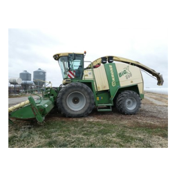 Krone BiG X 650; BiG X V 12 Mode d'emploi | Fixfr