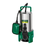 GARDENFEELINGS GFSP 550 Dirt Water Pump Mode d'emploi