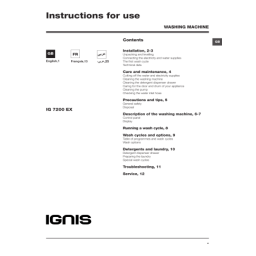 IGNIS IG 7200 EX Fiche Produit | AI Chat & PDF | Fixfr