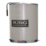 King Canada KC-4043C DUST COLLECTORS Manuel utilisateur