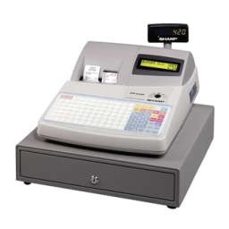 Sharp ER-A420 Caisse Enregistreuse | AI Chat & PDF | Fixfr