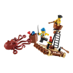 Lego 6240 Kraken Attackin' Manuel utilisateur