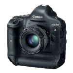 Canon EOS 1D X : Mode d'emploi avec IA Chat &amp; PDF