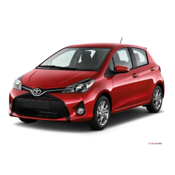 Toyota Yaris Hatchback 2015 Manuel utilisateur | Fixfr