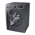 Samsung WW22K6800AX/A2 WW6800 2.6 cu. ft. 24&quot; Front Load Washer with Super Speed Manuel utilisateur