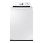 Samsung WA45M3100AW/A4 5.2 cu.ft. Top Load washer - Manuel utilisateur