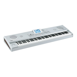 Korg Pa588 Manuel utilisateur | Fixfr