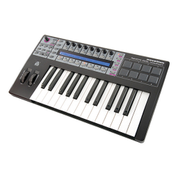 Novation ReMOTE 25 SL COMPACT Mode d'emploi | Fixfr