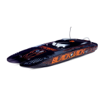 ProBoat Blackjack 42&quot; 8S Brushless Catamaran RTR: Black/Orange Manuel utilisateur