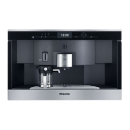 Miele CVA 6431 Manuel utilisateur | Fixfr