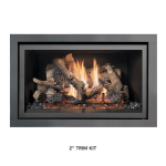 Fireplace Xtrordinair 564 TRV 25K Deluxe Gas Fireplace (FPX) 2018 Guide d'installation