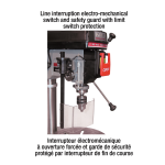 King Canada KC-118FC-LS 17&quot; DRILL PRESS WITH SAFETY GUARD Manuel utilisateur