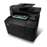 HP LASERJET PRO 200 COLOR MFP M276 Guide de d&eacute;marrage rapide