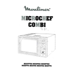 Moulinex MICROCHEF W02 Manuel utilisateur