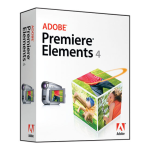 Adobe Premiere Elements 4 Manuel utilisateur