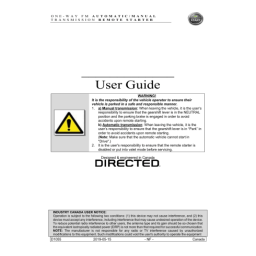 Autostart AS-1875 Owner's Manual | Fixfr