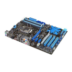 Asus P7P55D LE Motherboard Manuel utilisateur