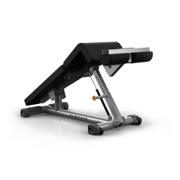Matrix MG-A61 Magnum Adjustable Decline Bench Manuel du propriétaire | Fixfr
