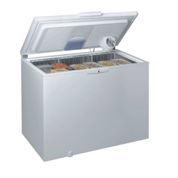 Whirlpool WH3213 A+ ET Freezer Manuel utilisateur | Fixfr