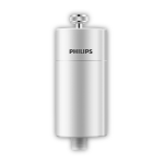 Philips AWP1775/10 Filtre de douche Manuel utilisateur